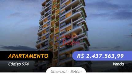 Apartamento com 4 quartos à venda na Travessa Dom Romualdo Coelho, Umarizal, Belém