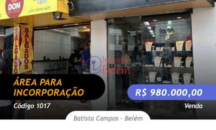 Ponto comercial com 2 salas à venda na Rua Gama Abreu, Batista Campos, Belém
