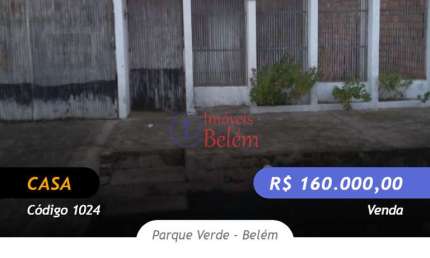 Imóveis Belém vende casa próxima a Augusto Montenegro.