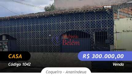 Casa com 4 quartos à venda na Travessa WE-72-A, Coqueiro, Ananindeua
