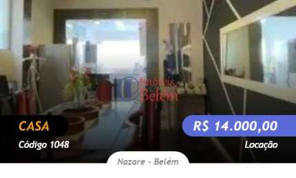 Casa com 4 quartos para alugar na Travessa Benjamim Constant, Nazaré, Belém