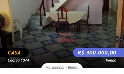 Casa com 3 quartos à venda na Passagem P-1, Marambaia, Belém