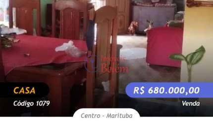 Casa com 3 quartos à venda na Rua Do Fio, Centro, Marituba