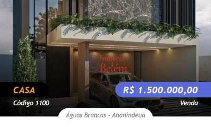 Casa com 3 quartos à venda na Travessa A, Águas Brancas, Ananindeua
