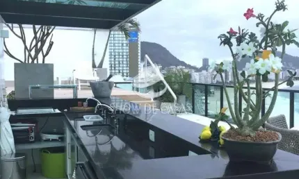 Cobertura com 4 quartos à venda na Avenida Atlântica, --, Copacabana, Rio de Janeiro