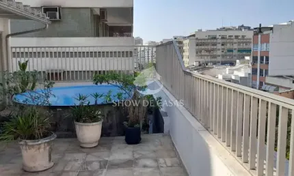 Cobertura Duplex à venda 5 quartos com 3 vagas em Ipanema