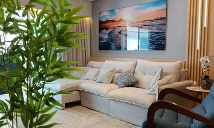 Apartamento Alto Padrão decorado e mobiliado 4 suítes no centro de Mongaguá!!!