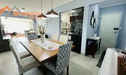 Apartamento alto padrão 2 dormitórios sendo uma suíte sacada gourmet vista mar