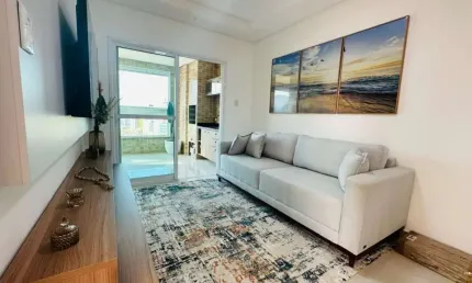 Apartamento Alto Padrão 2 dormitórios mobiliado pertinho do Centro de Mongaguá!!!