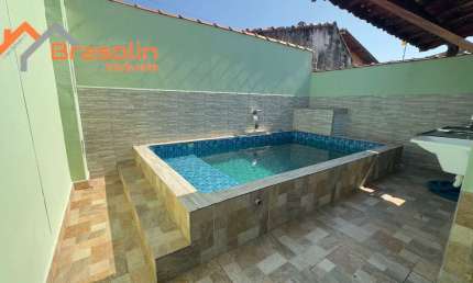 Casa com 2 quartos à venda no Jussara, Mongaguá 