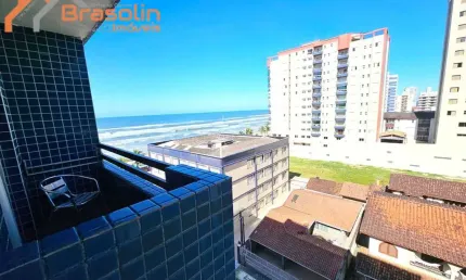 Apartamento à venda 3 dormitórios vista mar no Centro de Mongaguá.