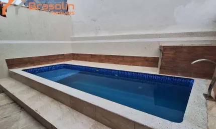 Casa nova 3 dormitórios com piscina à venda, Jardim Praia Grande - Mongaguá.