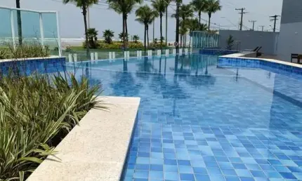 Apartamento frente mar 2 dormitórios - Caiçara, Praia Grande/SP.