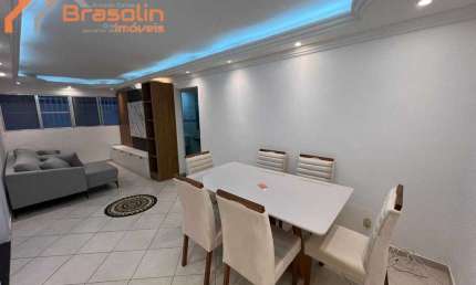 Apartamento 2 dormitórios mobiliado - Guilhermina/ Praia Grande
