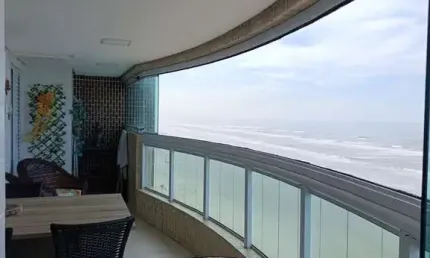 Apartamento 2 dormitórios frente mar - Mongaguá - Vila São Paulo