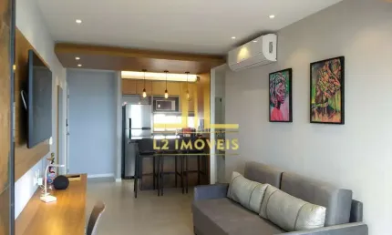 APARTAMENTO - QUARTO E SALA - PORTEIRA FECHADA - BARRA