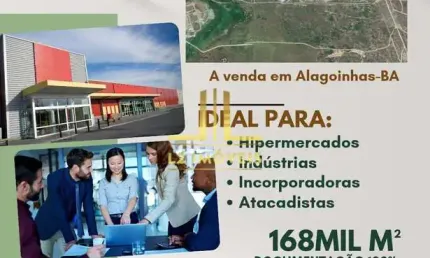 Terreno à venda na Rua Mílton Santos França, Centro, Alagoinhas