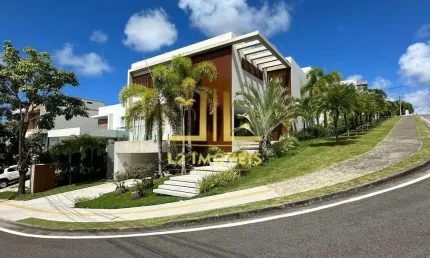 CASA LUXUOSA - 4 SUÍTES - PORTEIRA FECHADA - ALPHAVILLE 2