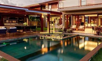 MANSÃO DE LUXO - 6 QUARTOS COM 5 SUÍTES - PRAIA DO FORTE