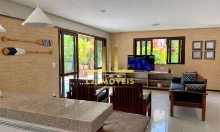 CASA EM CONDOMÍNIO - 4 QUARTOS COM 3 SUÍTES - PRAIA DO FORTE