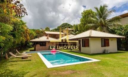 Casa 5/4 sendo 3 suítes Porteira Fechada no Quinta das Lagoas em Itacimirim R$ 2.200.000,00