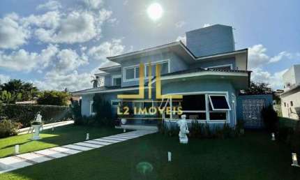 Casa com 4 quartos à venda na Avenida Santos Dumont 8126, 8124, Buraquinho, Lauro de Freitas