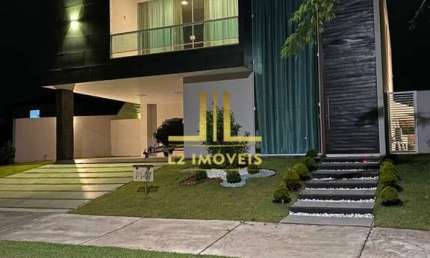 CASA ALTO PADRÃO EM CONDOMÍNIO - 5 SUÍTES - ALPHAVILLE LITORAL NORTE I