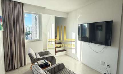 APARTAMENTO COBERTURA - QUARTO E SALA - PORTEIRA FECHADA - GRAÇA