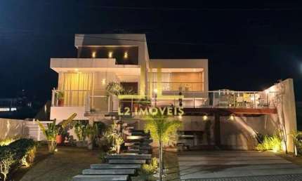 CASA LUXUOSA - 4 SUÍTES - PORTEIRA FECHADA - ALPHAVILLE LITORAL NORTE 3