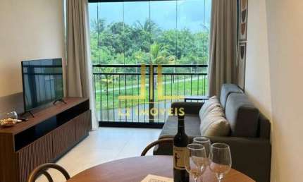 APARTAMENTO - 1/4 E SALA - 39M² - PORTEIRA FECHADA - PRAIA DO FORTE