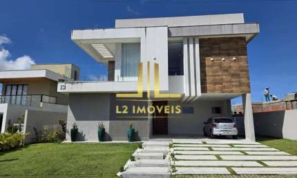 CASA LUXUOSA - 4 SUÍTES - ALPHAVILLE LITORAL NORTE 3