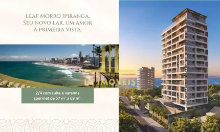REPASSE 2/4 com suíte Vista Mar Andar Alto no Morro Ipiranga Barra R$ 1.050.000,00