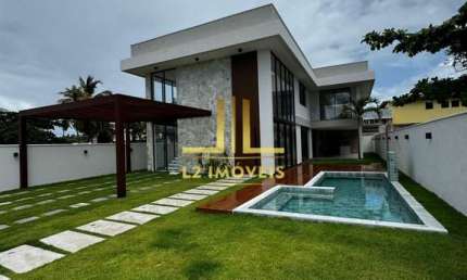 CASA NOVA - 7 SUÍTES - 422M² - COND. PARAÍSO - GUARAJUBA