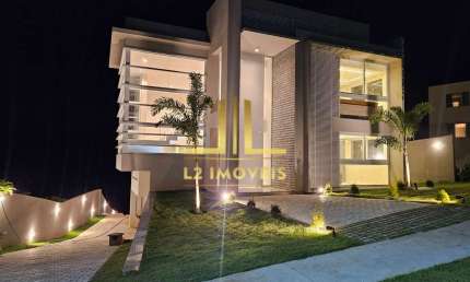 CASA LUXUOSA - 6 SUÍTES -  ALPHAVILLE LITORAL NORTE 3