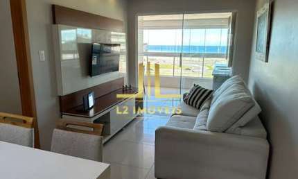 QUARTO E SALA - 45M² - VISTA MAR - PORTEIRA FECHADA - JARDIM ARMAÇÃO