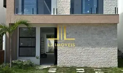 Casa com 4 quartos à venda na Rua Curva Do Rio Joanes, Abrantes, Camaçari