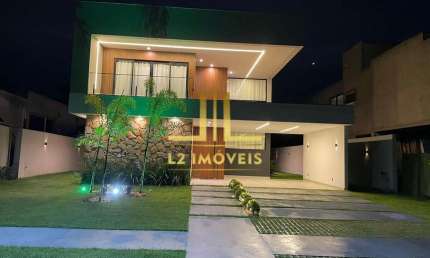 CASA LUXUOSA - 4 SUÍTES - ALPHAVILLE LITORAL NORTE 3
