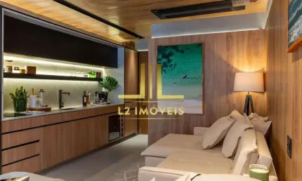 Apartamento studio - vista mar - porteira fechada - corredor da vitória
