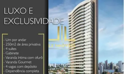 APARTAMENTO ALTO PADRÃO - 4 SUÍTES - NASCENTE - CAMINHO DAS ARVORES
