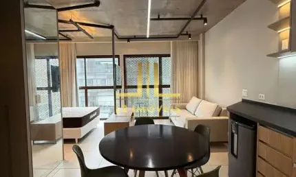 Apartamento loft - quarto e sala - porteira fechada - nau barra