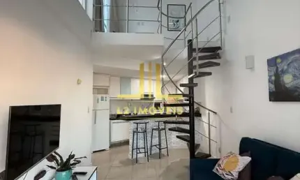 Cobertura duplex - quarto e sala - frente e mar - ondina
