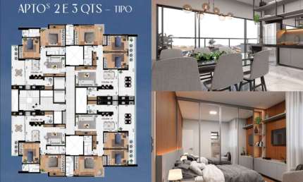 Apartamento com 2 quartos à venda na Estrela Sul, Juiz de Fora 