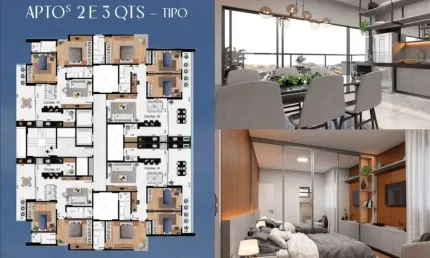 Apartamento com 3 quartos à venda na Estrela Sul, Juiz de Fora 
