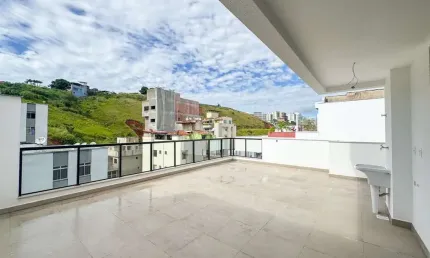 Cobertura duplex 160m², 3 quartos, 2 vagas no bairro São Mateus em Juiz de Fora, MG