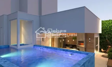 Residencial maximus com 2 ou 3 com área de lazer na praia do morro