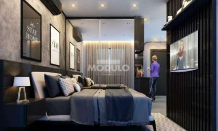 APARTAMENTO à venda, 1 quarto, 1 suíte, Saraiva - Uberlândia/MG