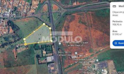 Terreno à venda na Rodovia BR-050, --, Custódio Pereira, Uberlândia
