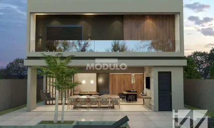 Casa em condomínio fechado com 4 quartos à venda na Rua Das Copaibas, --, Gávea, Uberlândia