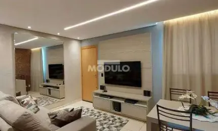 Apartamento à venda, 2 quartos, 1 vaga, aclimação - uberlândia/mg