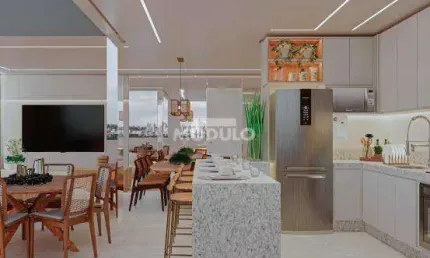 APARTAMENTO à venda, 2 quartos, 1 suíte, 2 vagas, Santa Mônica - Uberlândia/MG